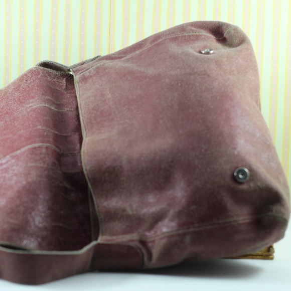 Aldo Vintage Red Leather Bag - Picture 10 of 15